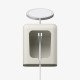 Spigen Magsafe Charger Stand (Mag Fit) Smartphone Beige USB Recharge sans fil Intérieure