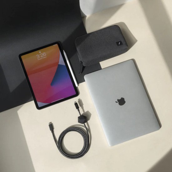 Native Union Anchor câble USB 1,8 m USB C Noir, Blanc