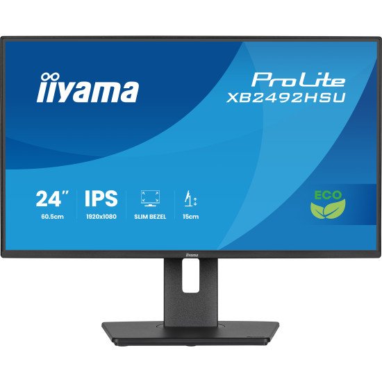 iiyama ProLite XB2492HSU-B1 écran PC 61 cm (24") 1920 x 1080 pixels Full HD LED Noir iiyama ProLite XB2492HSU-B1 écran PC 61 cm (24") 1920 x 1080 pixels Full HD LED Noir