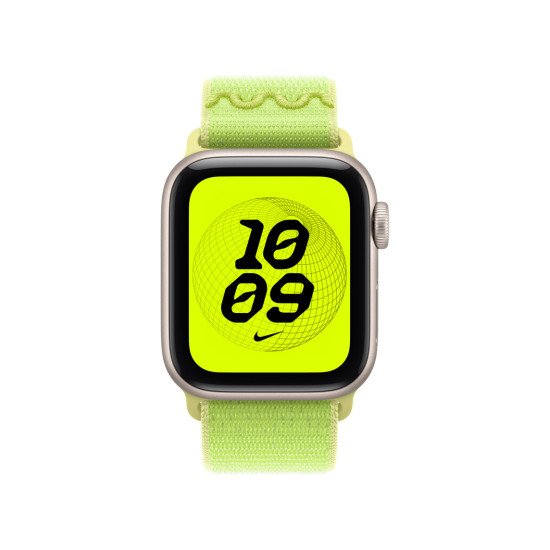 Apple Nike Sport Loop Bande Vert Nylon, Polyester recyclé, Spandex Apple Nike Sport Loop Bande Vert Nylon, Polyester recyclé, Spandex