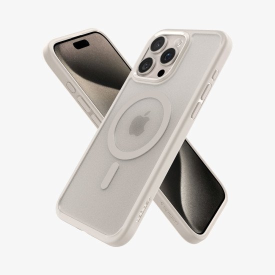 Spigen Ultra Hybrid (MagFit) coque de protection pour téléphones portables 17 cm (6.7") Housse Titane Spigen Ultra Hybrid (MagFit) coque de protection pour téléphones portables 17 cm (6.7") Housse Titane