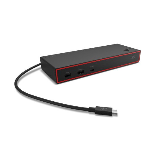 Lenovo ThinkPad USB4 Dock 5000 (with 135W Adapter) Avec fil Noir