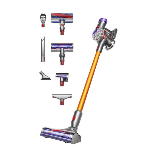 Dyson V8 Absolute aspirateur de table Argent, Jaune Sans sac Dyson V8 Absolute aspirateur de table Argent, Jaune Sans sac
