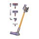 Dyson V8 Absolute aspirateur de table Argent, Jaune Sans sac Dyson V8 Absolute aspirateur de table Argent, Jaune Sans sac