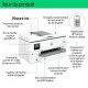 HP OfficeJet Pro Imprimante tout-en-un grand format HP 9720e, Couleur, Imprimante pour Petit bureau, Impression, copie, numérisation, HP+; Éligibilité HP Instant Ink; Sans fil; Impression recto-verso; Chargeur automatique de documents; Imprimer depuis un HP OfficeJet Pro Imprimante tout-en-un grand format HP 9720e, Couleur, Imprimante pour Petit bureau, Impression, copie, numérisation, HP+; Éligibilité HP Instant Ink; Sans fil; Impression recto-verso; Chargeur automatique de documents; Imprimer depuis un