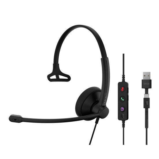 EPOS IMPACT 100 MS Mono USB-C+A EPOS IMPACT 100 MS Mono USB-C+A