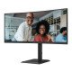 AOC E4 CU34E4CV écran PC 86,4 cm (34") 3440 x 1440 pixels UltraWide Quad HD LCD Noir