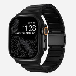 Nomad NM014834858 accessoire intelligent à porter sur soi Bande Noir Titane