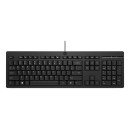 HP 125 G2 USB Wired Keyboard (Bulk