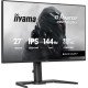 iiyama G-MASTER GB2741QSU-B1 écran PC 68,6 cm (27") 2560 x 1440 pixels Noir