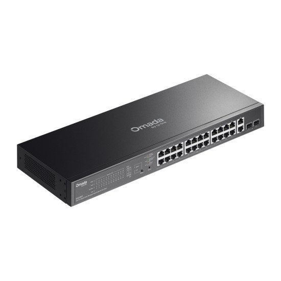 OMADA ES228GP commutateur réseau Géré L2 Gigabit Ethernet (10/100/1000) Connexion Ethernet POE Noir