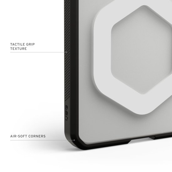 Urban Armor Gear 214561114343 coque de protection pour téléphones portables 17,5 cm (6.9") Housse Blanc, Noir