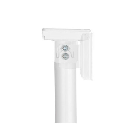 Manhattan Support de projecteur plafond, universel, Bras articulé, hauteur 745–1145 mm, charge max. 35 kg, blanc, rotation 360°, inclinaison ±20°, pivot ±8°
