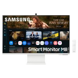 Samsung M8 M80F écran PC 81,3 cm (32") 3840 x 2160 pixels 4K Ultra HD LCD Blanc
