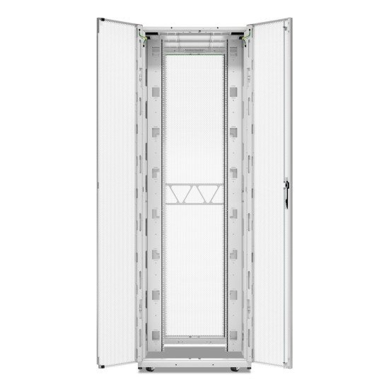 APC Rack NetShelter SX2 52U L800XP1200XH2436mm, blanc, avec panneaux latéraux