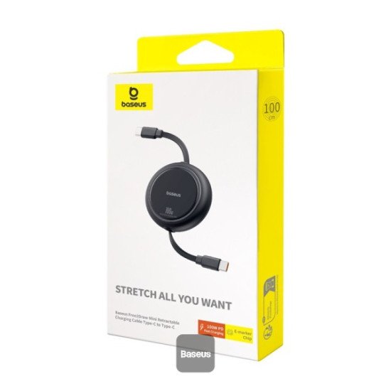 Baseus CB000062 câble USB 1 m USB C Noir