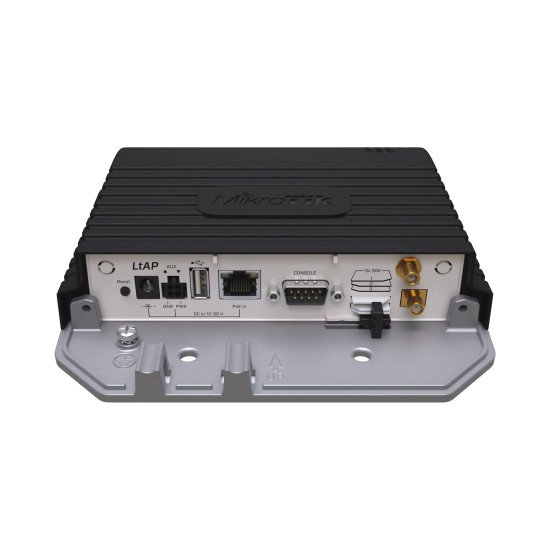 Mikrotik LtAP LR8 LTE6 kit 300 Mbit/s Noir Connexion Ethernet POE