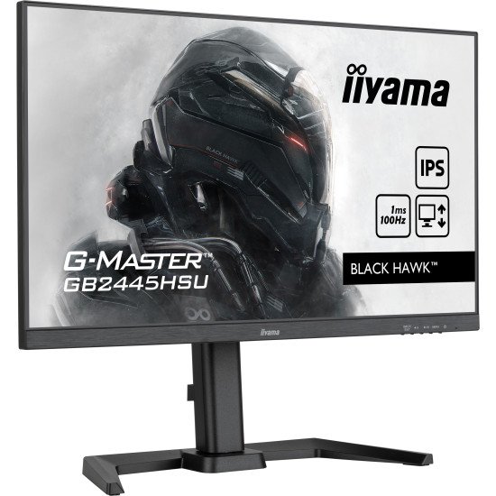 iiyama G-MASTER GB2445HSU-B1 écran PC 61 cm (24") 1920 x 1080 pixels Full HD LED Noir