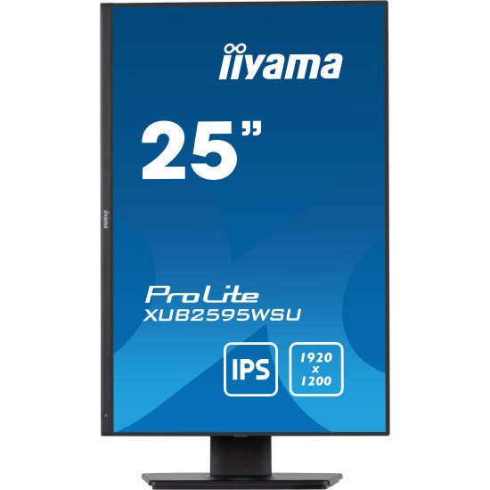 iiyama ProLite XUB2595WSU-B5 écran PC 63,5 cm (25") 1920 x 1200 pixels WUXGA LED Noir