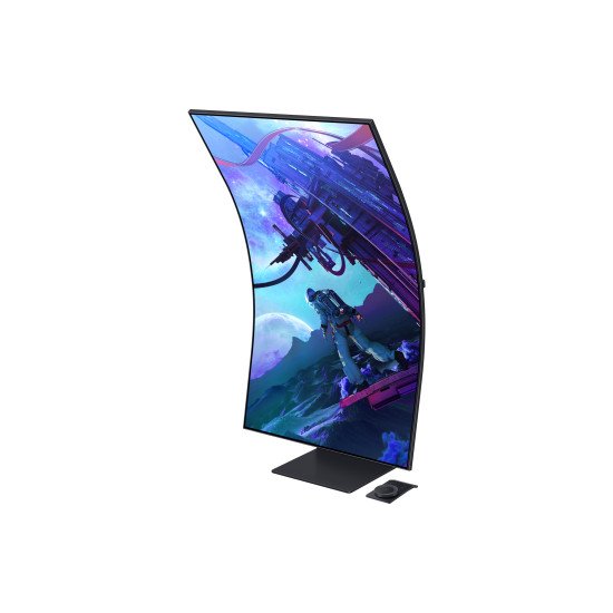 Samsung Odyssey S55CG970NU écran PC 139,7 cm (55") 3840 x 2160 pixels 4K Ultra HD LED Noir