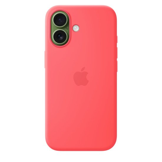 Apple Coque en silicone avec MagSafe pour iPhone 17 - Rose goyave