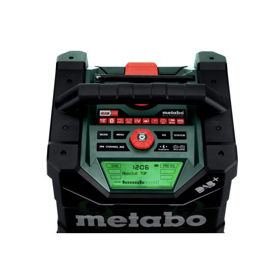 Metabo RC 12-18 Chantier Analogique et numérique Noir, Vert, Rouge Metabo RC 12-18 Chantier Analogique et numérique Noir, Vert, Rouge