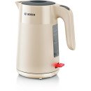 Bosch MyMoment bouilloire 1,7 L 2400 W Crème, Gris
