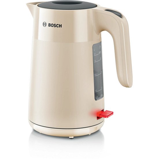 Bosch MyMoment bouilloire 1,7 L 2400 W Crème, Gris