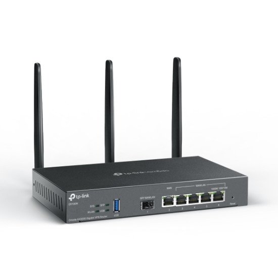 TP-Link ER706W routeur sans fil Gigabit Ethernet Bi-bande (2,4 GHz / 5 GHz) Noir