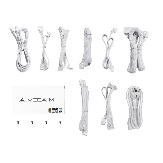 Chieftec Vega PPG-1000-CW unité d'alimentation d'énergie 1000 W 24-pin ATX ATX Blanc