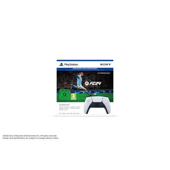 Sony Bundle Controller wireless DualSense – EA SPORTS FC 24 Noir, Blanc Bluetooth Manette de jeu Analogique/Numérique PlayStation 5