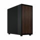 Fractal Design FD-C-NOR1X-01 unité centrale Midi Tower Noir, Charbon de bois