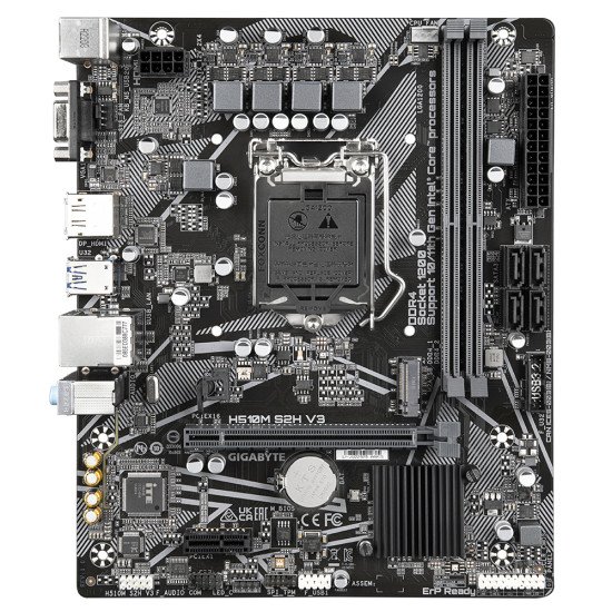 Gigabyte H510M S2H V3 (rev. 1.0) Intel H470 Express LGA 1200 micro ATX