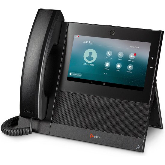 POLY CCX 700 Business Media Phone with Open SIP and PoE-enabled téléphone fixe Noir 24 lignes LCD Wifi