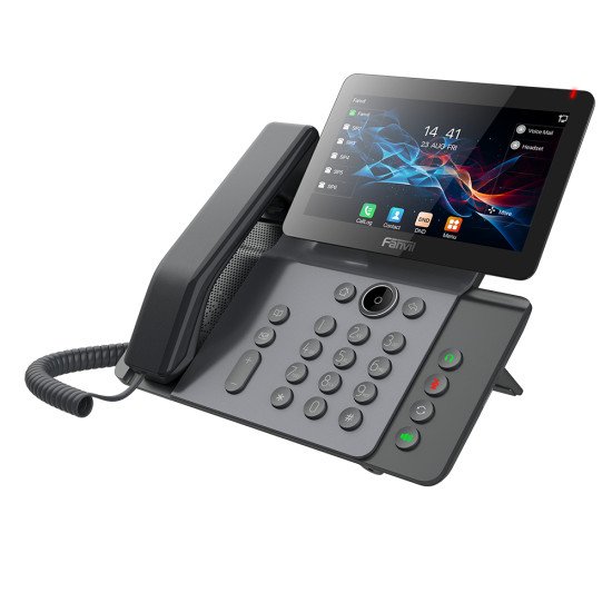 Fanvil V66 téléphone fixe Gris foncé 20 lignes IPS Wifi Fanvil V66 téléphone fixe Gris foncé 20 lignes IPS Wifi