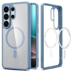 Spigen Ultra Hybrid (MagFit) coque de protection pour téléphones portables 17,5 cm (6.9") Housse Transparent, Bleu clair