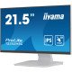iiyama ProLite écran PC 54,6 cm (21.5") 1920 x 1080 pixels Full HD LCD Écran tactile Table Blanc