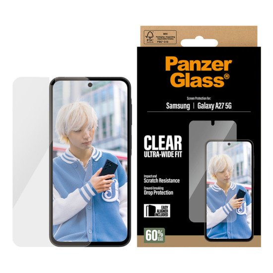 PanzerGlass PG88998 écran et protection arrière de téléphones portables Protection d'écran transparent Samsung 1 pièce(s)