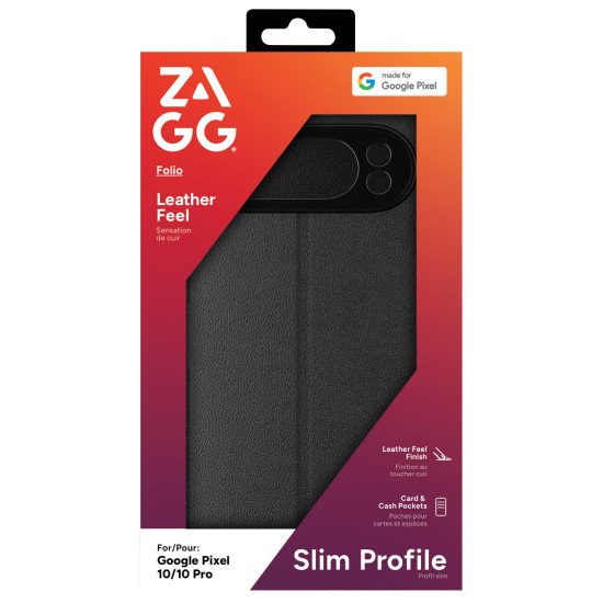 ZAGG Folio coque de protection pour téléphones portables 16 cm (6.3") Noir
