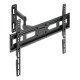 Manhattan Support mural pour TV/moniteurs (Bras articulé), écrans 32"–65", Compatibilité VESA : de 100x100 à 600x400 mm (vérifiez les dimensions des quatre trous de fixation à l'arrière), charge max. 35 kg, noir, garantie à vie