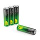 GP Batteries 03015AUPETA-B4 pile domestique Batterie à usage unique AA Alcaline