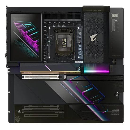 GIGABYTE Z890 AORUS XTREME AI TOP Carte Mère - Prend en charge les processeurs Intel Core Ultra (Série 2), VRM 22+1+2 phases, jusqu'à 9500MHz DDR5 (OC), PCIe 5.0 M.2, Wi-Fi 7, Thunderbolt 5 GIGABYTE Z890 AORUS XTREME AI TOP Carte Mère - Prend en charge les processeurs Intel Core Ultra (Série 2), VRM 22+1+2 phases, jusqu'à 9500MHz DDR5 (OC), PCIe 5.0 M.2, Wi-Fi 7, Thunderbolt 5