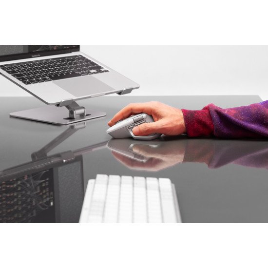 Logitech MX Master 4 souris Bureau Droitier RF sans fil + Bluetooth Laser 8000 DPI