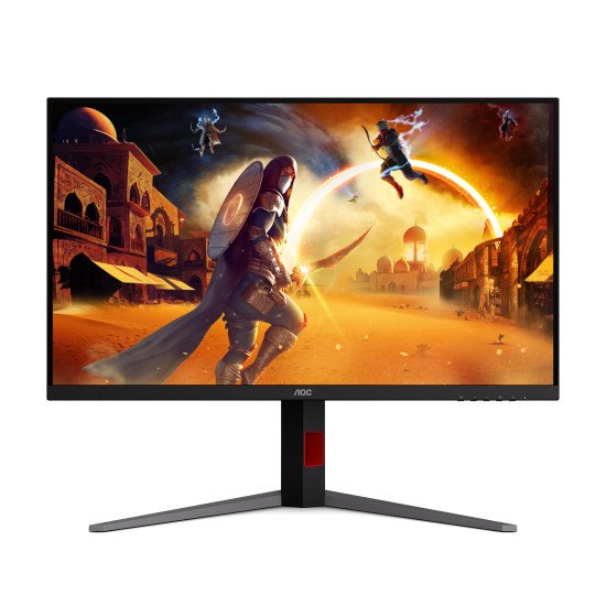 AOC G4 U32G4U écran PC 80 cm (31.5") 3840 x 2160 pixels 4K Ultra HD Noir, Rouge