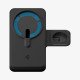 Spigen Magsafe Duo Charger Stand (Mag Fit) Smartphone, Smartwatch Noir USB Recharge sans fil Intérieure