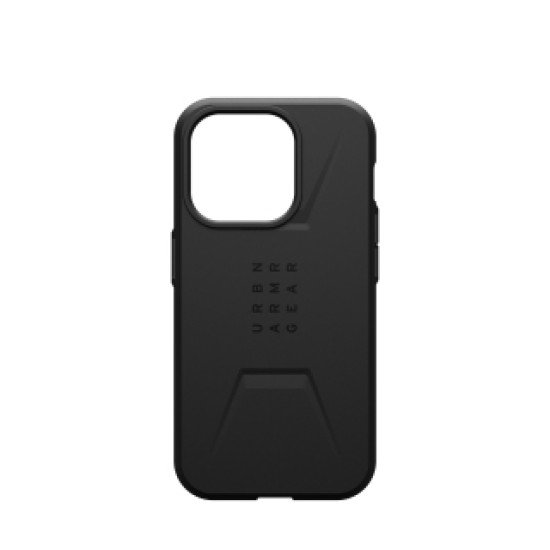 Urban Armor Gear Civilian Magsafe coque de protection pour téléphones portables 15,5 cm (6.1") Housse Noir