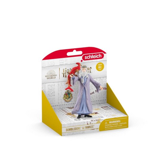 schleich Albus Dumbledore & Fawkes