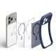 Spigen Ultra Hybrid (MagFit) coque de protection pour téléphones portables 16 cm (6.3") Housse Bleu foncé