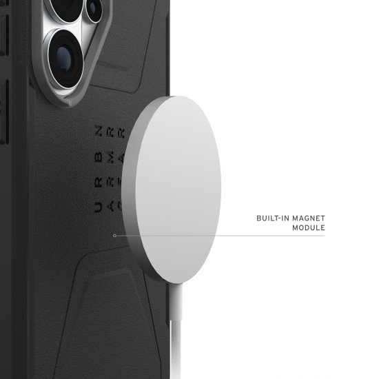 Urban Armor Gear Civilian coque de protection pour téléphones portables 17,5 cm (6.9") Housse Noir