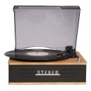 Denver VPB-262LW Tourne-disque entraîné par courroie Noir, Bois Manuel